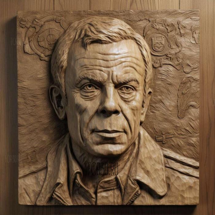 Jack Bauer 4 stl model for CNC